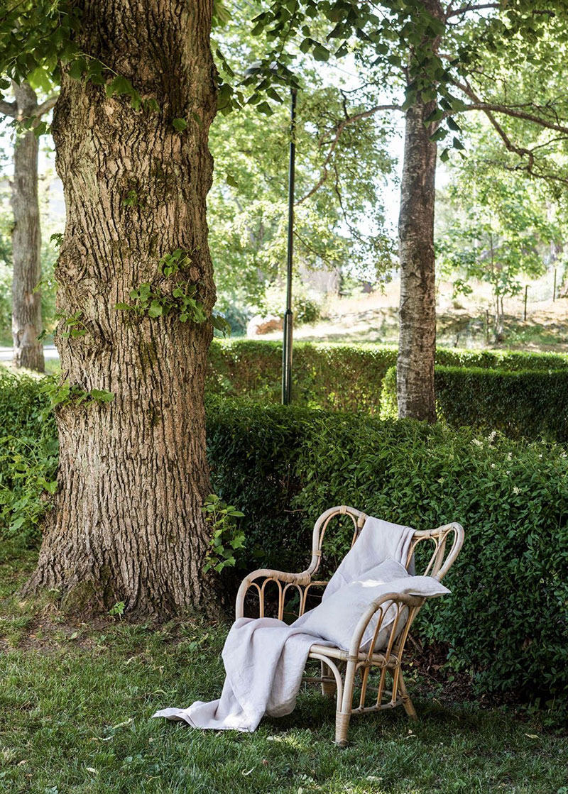 瑞典绿色乡村公寓 | 自然光与气的完美结合-18