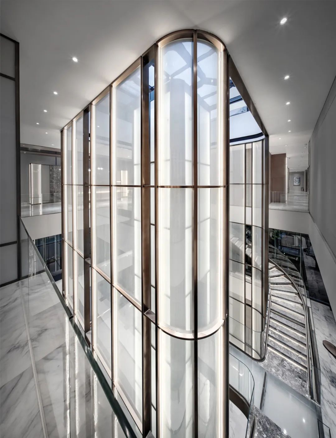 景行含光——卓越·平湖壹号售楼处设计-36