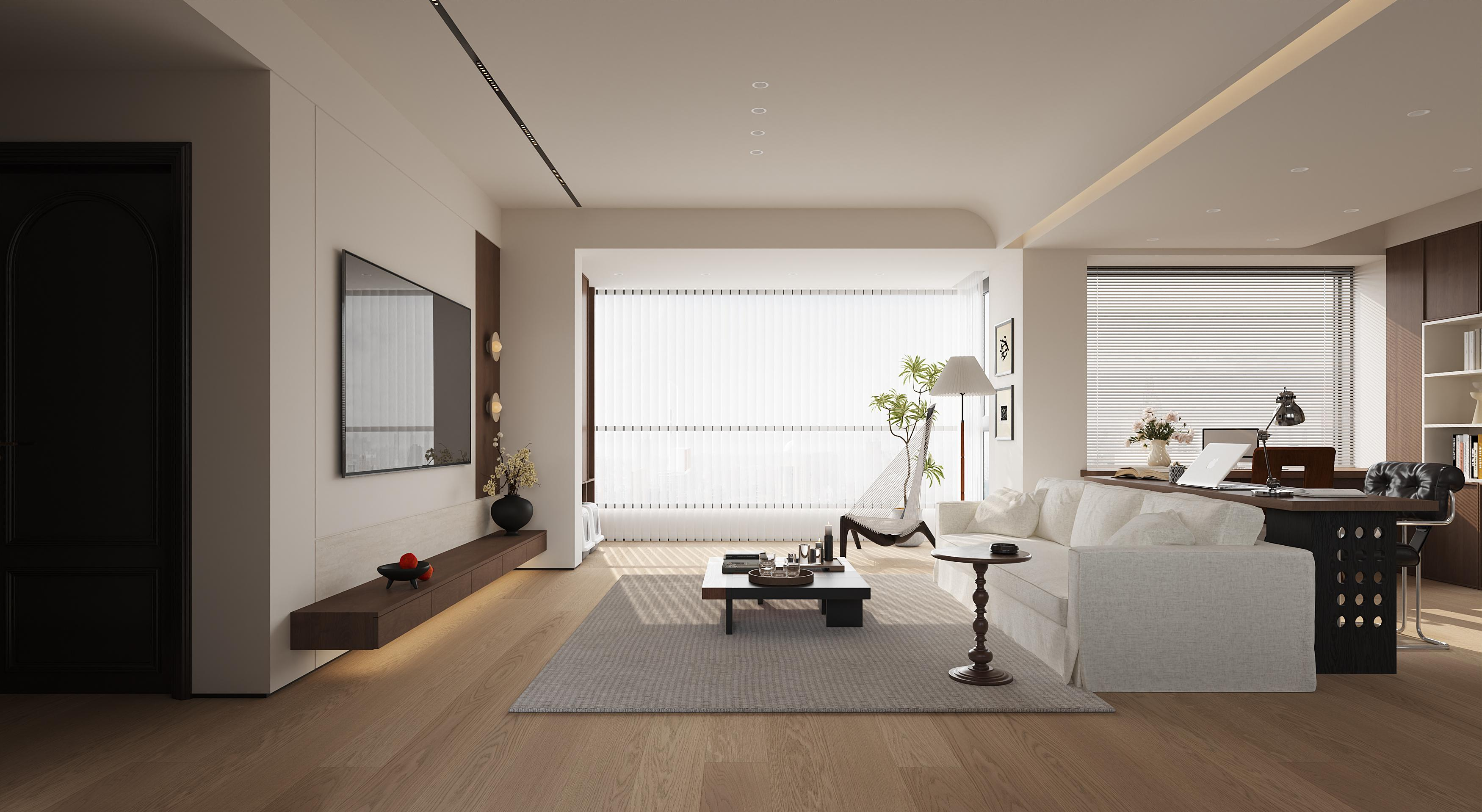 广州万科城市之光-中古风样板房设计-9