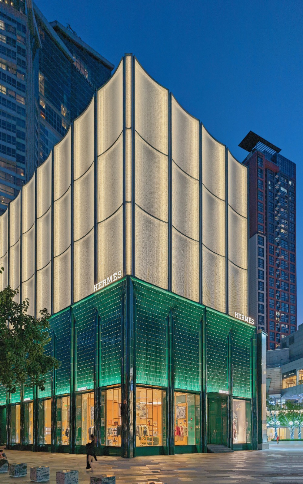 爱马仕深圳万象城专卖店丨中国深圳丨巴黎建筑事务所RDAI-10