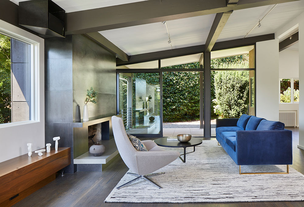 Seattle 老宅的现代风格变身-1