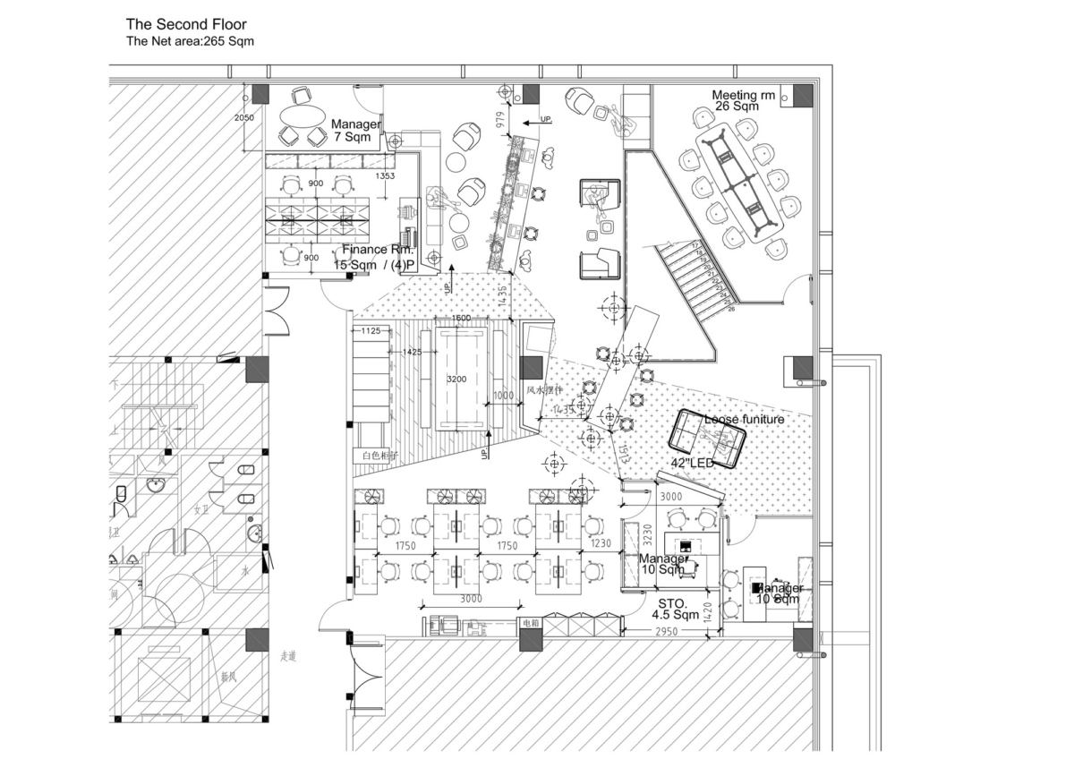 苏州 Element Plus 展示厅与办公室 – 穿越苏式园林的现代办公空间-25