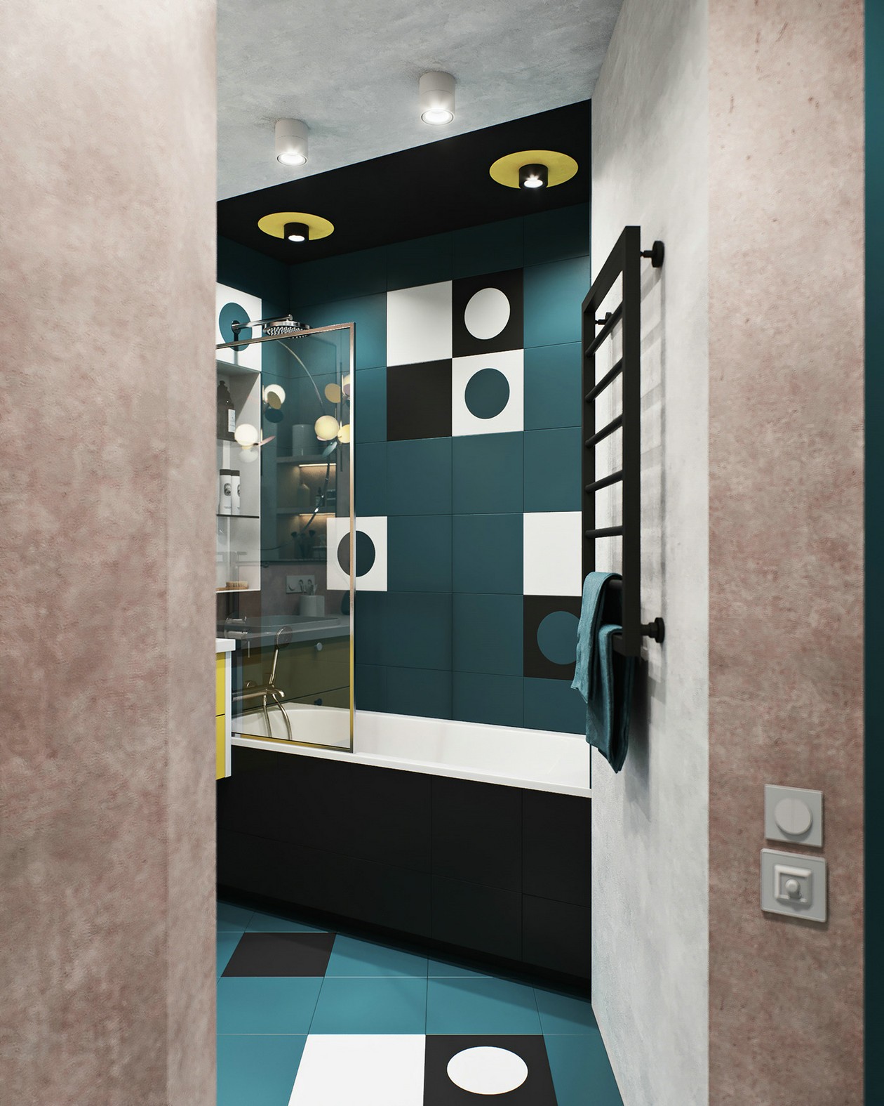 65平 多彩小空间设计！-18