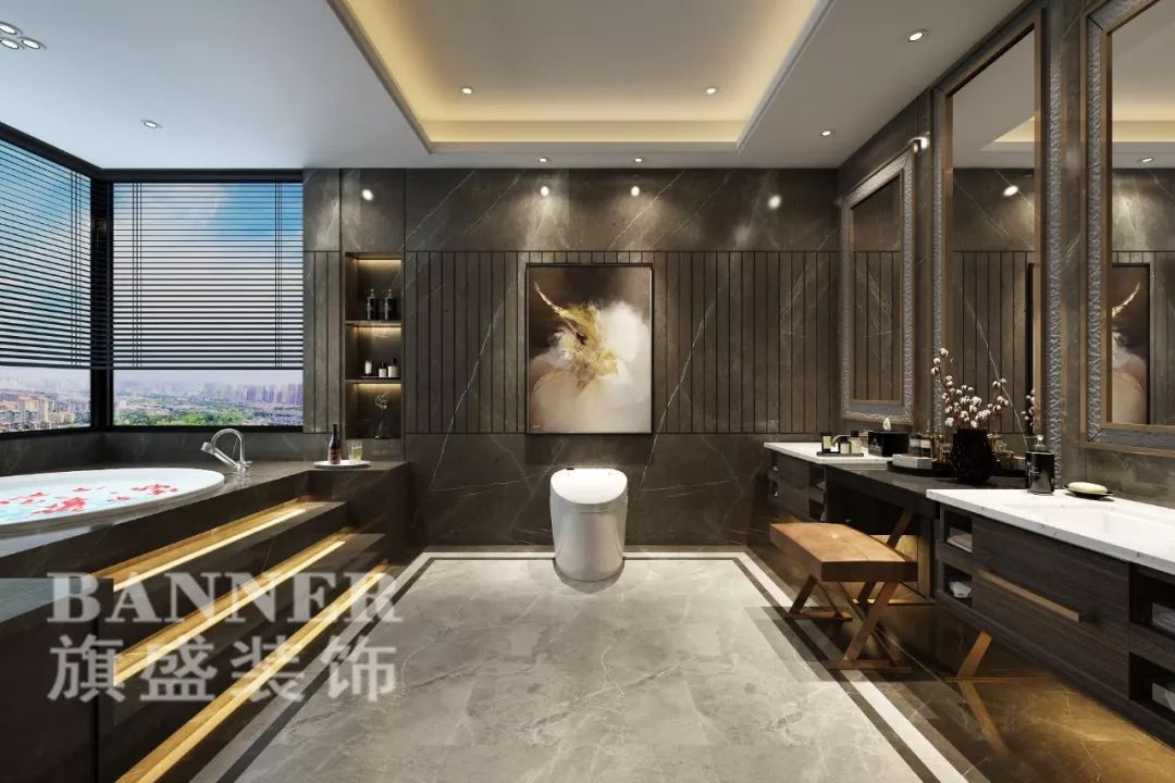 段峰打造 490㎡现代私宅，观景房的慢生活美学-37