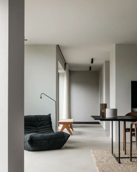 比利时极简主义住宅丨Pieter Vanrenterghem