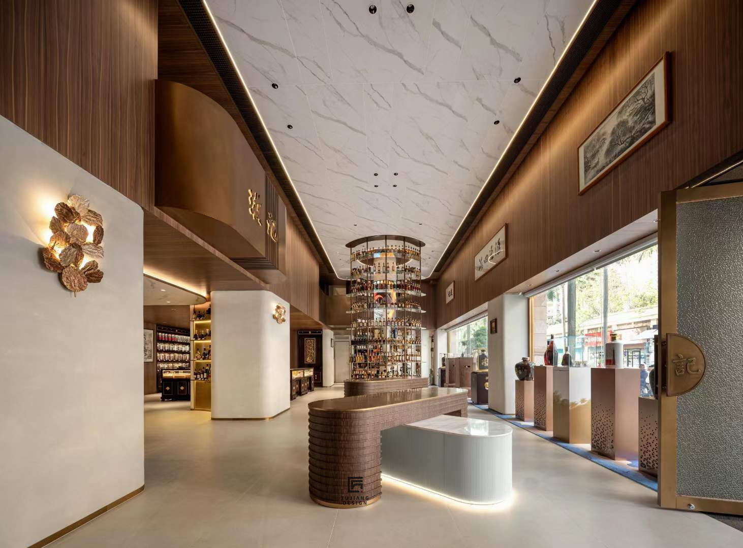 工装酒庄设计案例｜在繁华都市中的惬意小歇-1