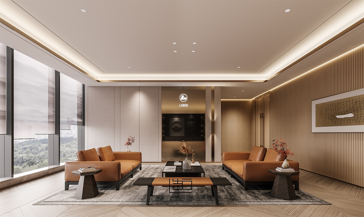 金该表现 | 招商办公设计表现 -11