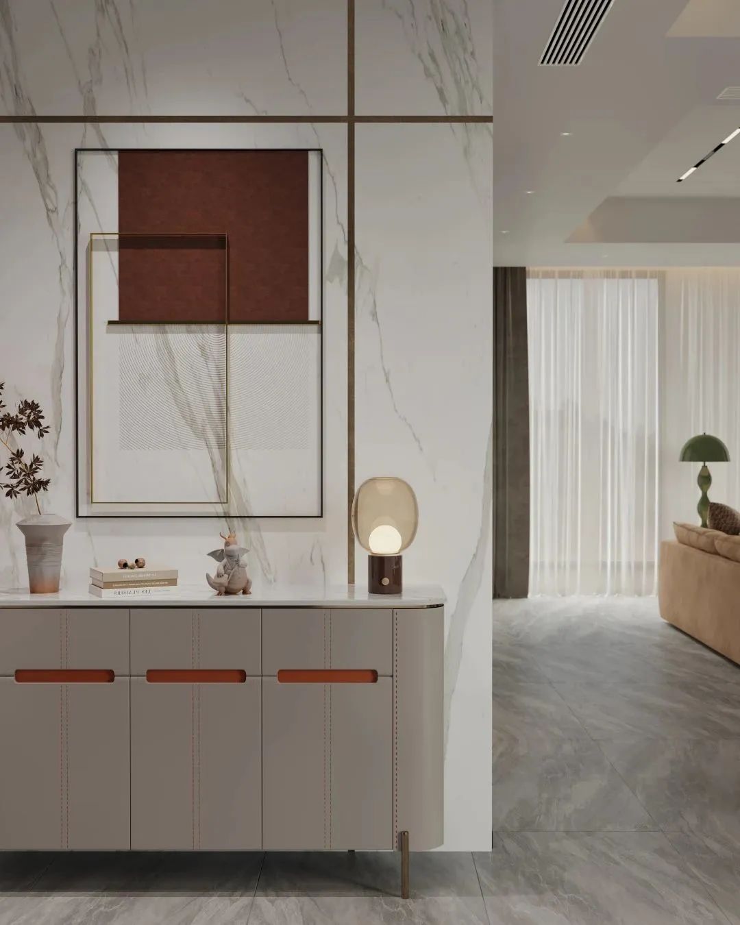 橙意盎然,452㎡私宅别墅的趣味空间丨中国武汉丨堂构设计-5