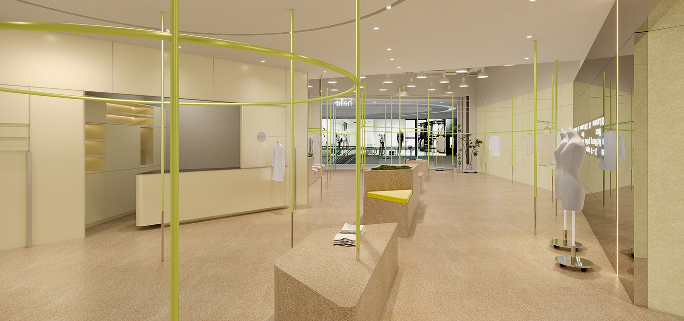 Anastasiya Gushchina丨服装店丨Clothing shop CGI-3