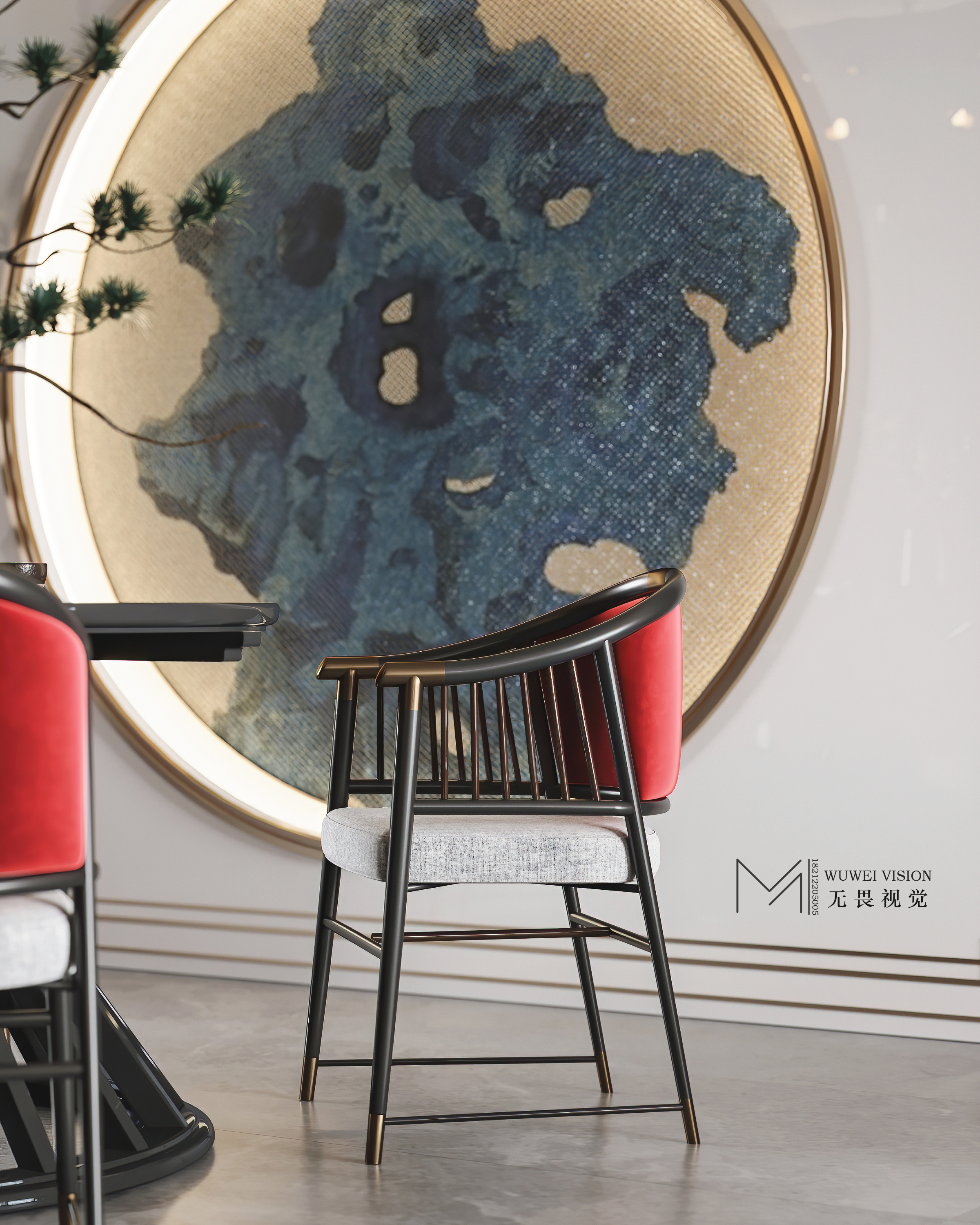 融合传统与现代的中式室内设计-2