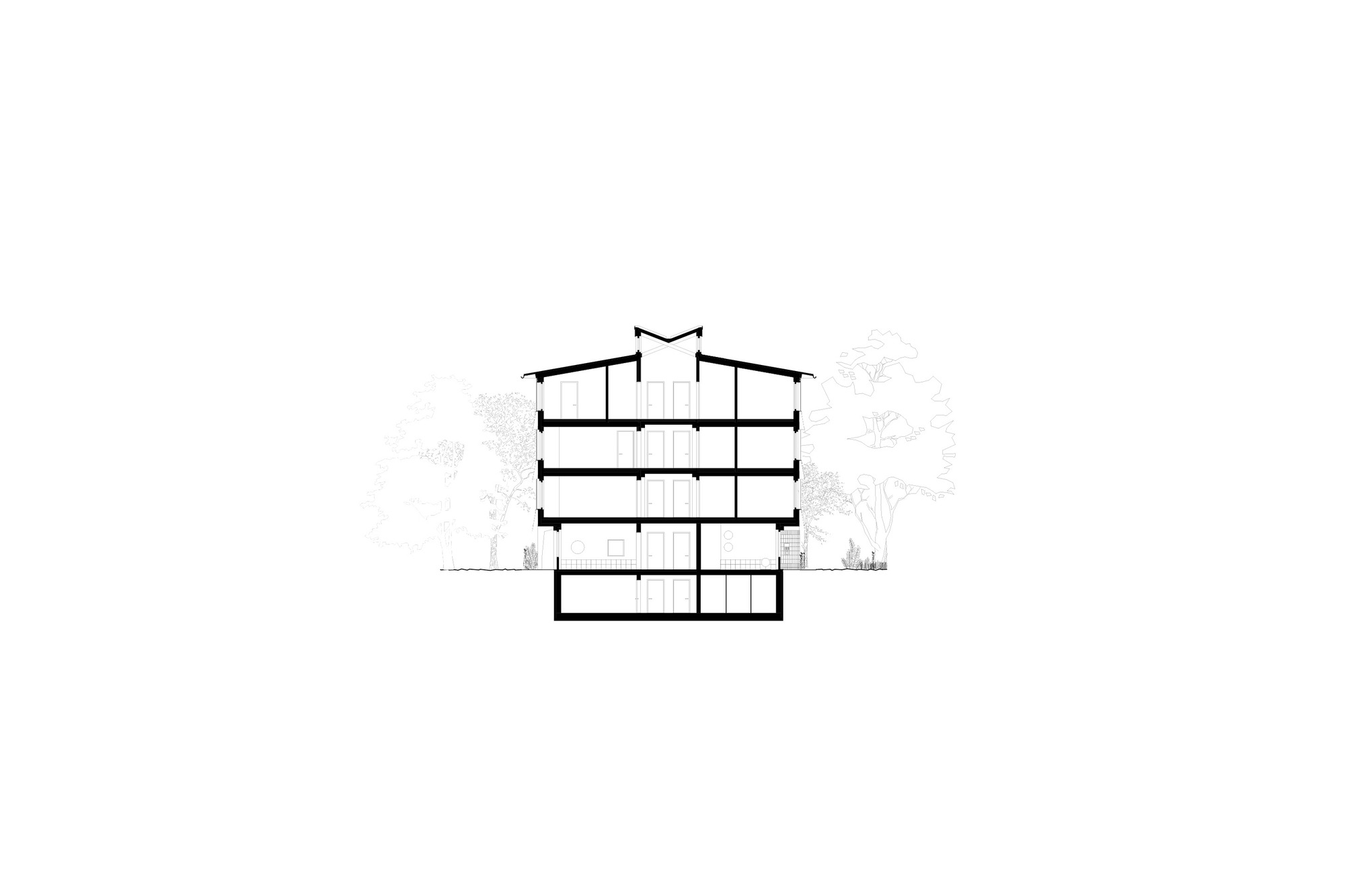 公园内的房子丨德国柏林-21