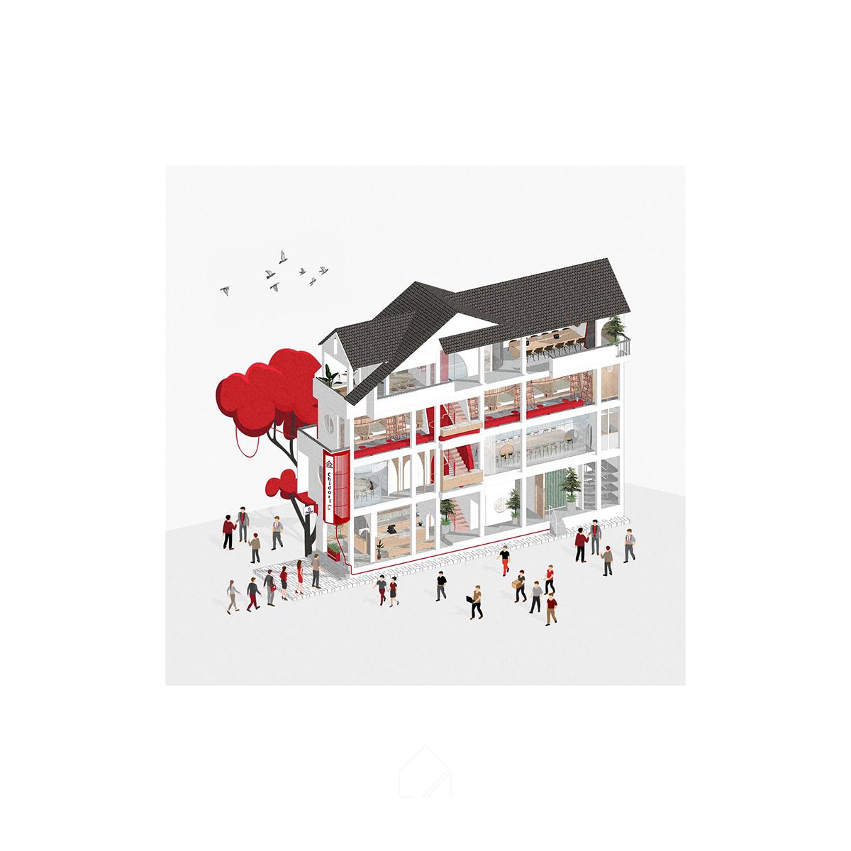 日式"床上的咖啡馆"设计 温馨舒适引潮流-18