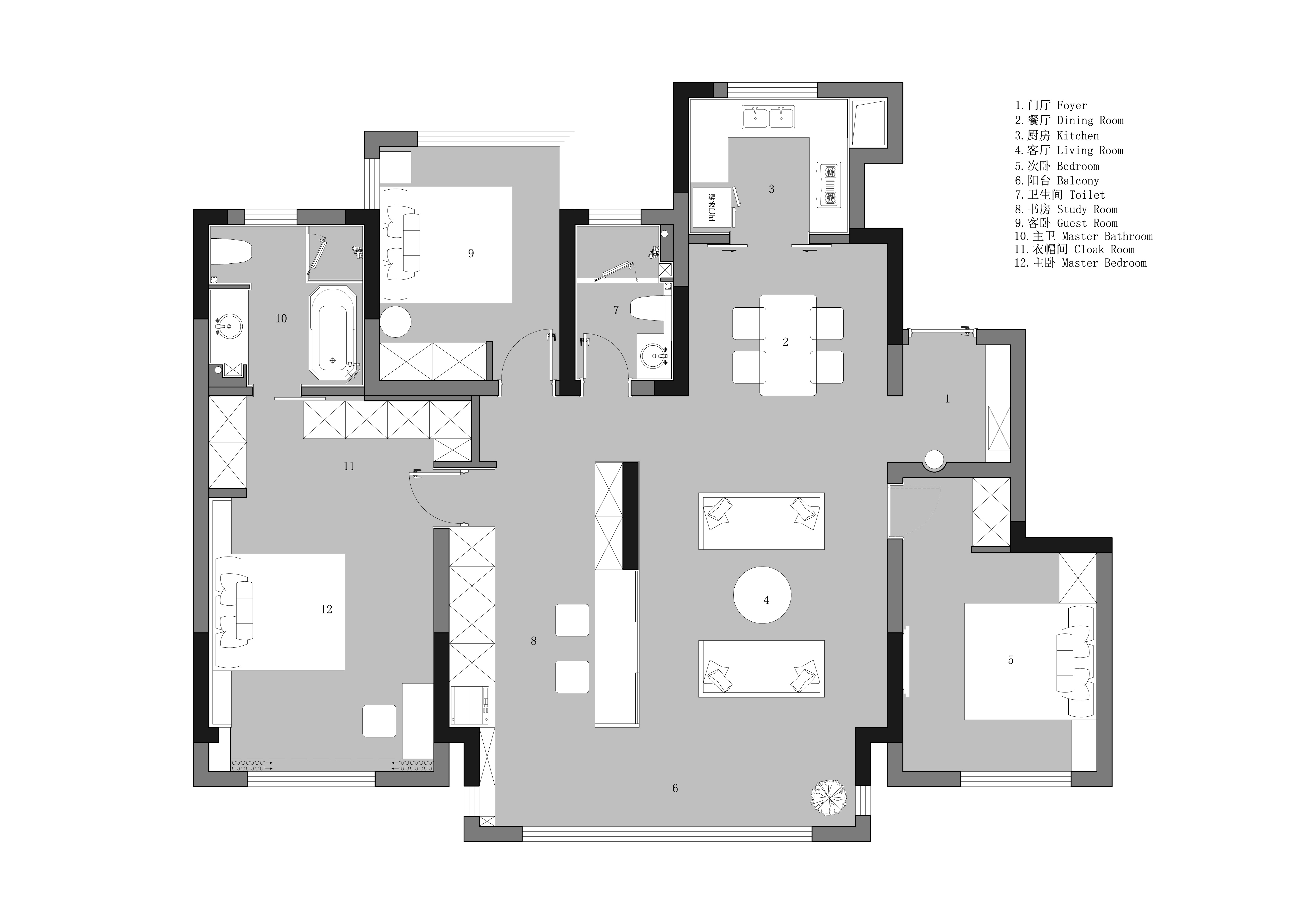 简练中式家居设计-3