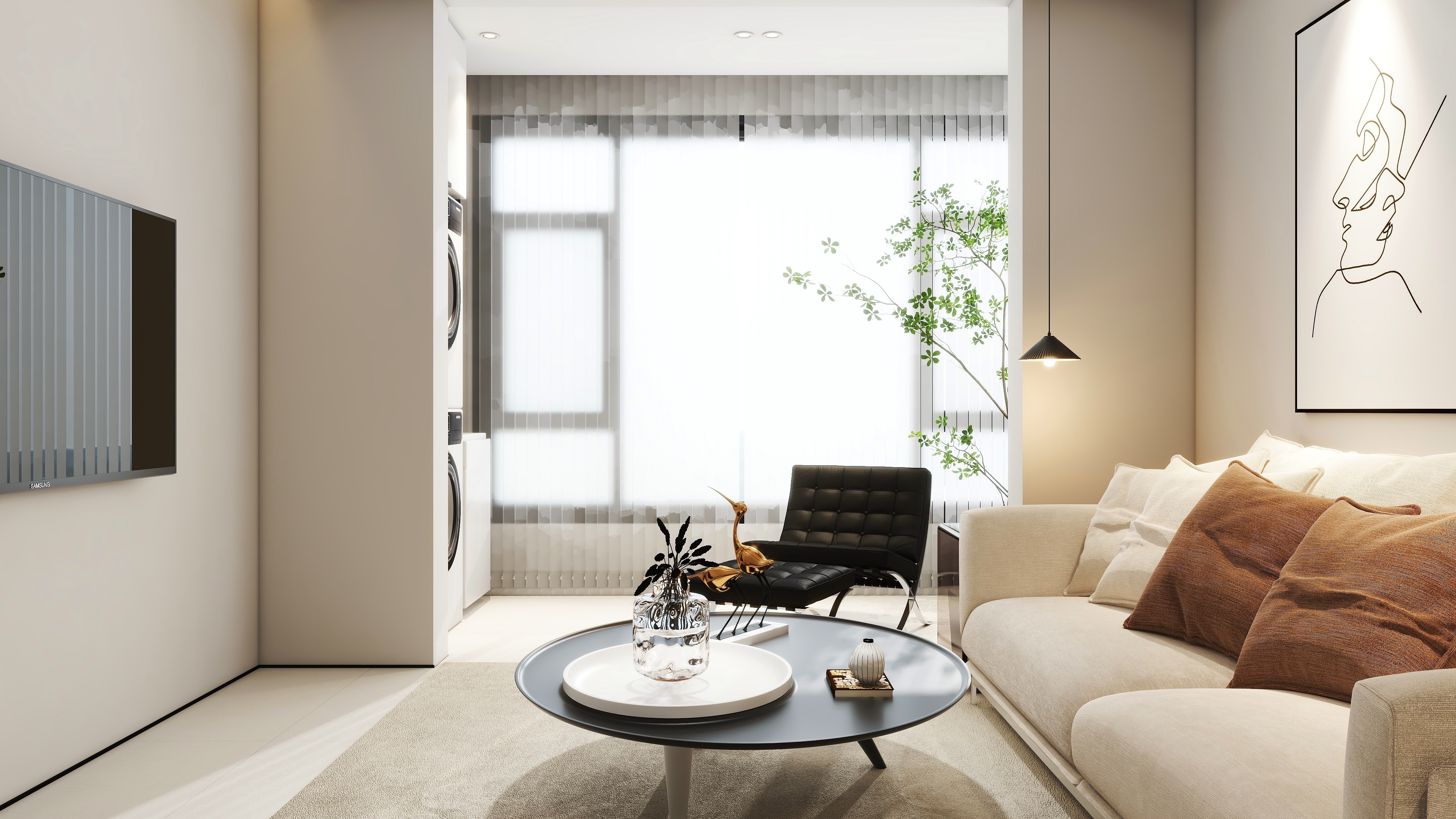 绿都·东澜岸现代简约76㎡3室-6