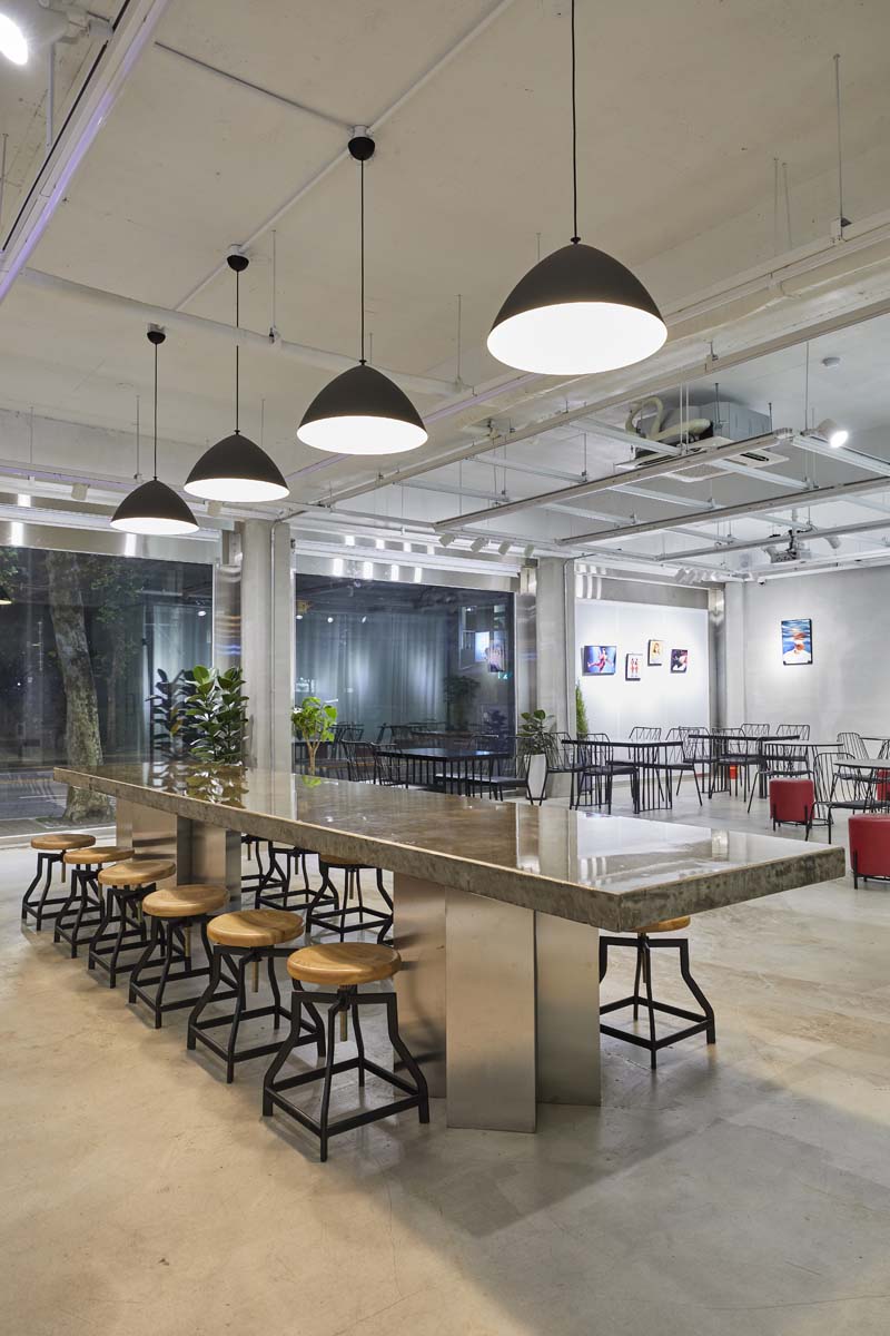 现代简约风 50 平咖啡厅&工作室&画廊设计-10