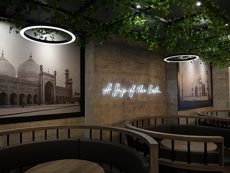 英国曼彻斯特“茶屋”旗舰店,现代茶文化新地标-14