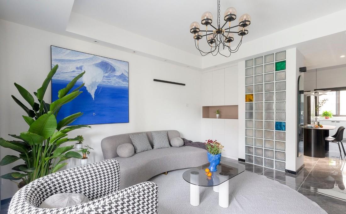 85 平米老破小翻身高颜值空间,设计师妙手回春-6