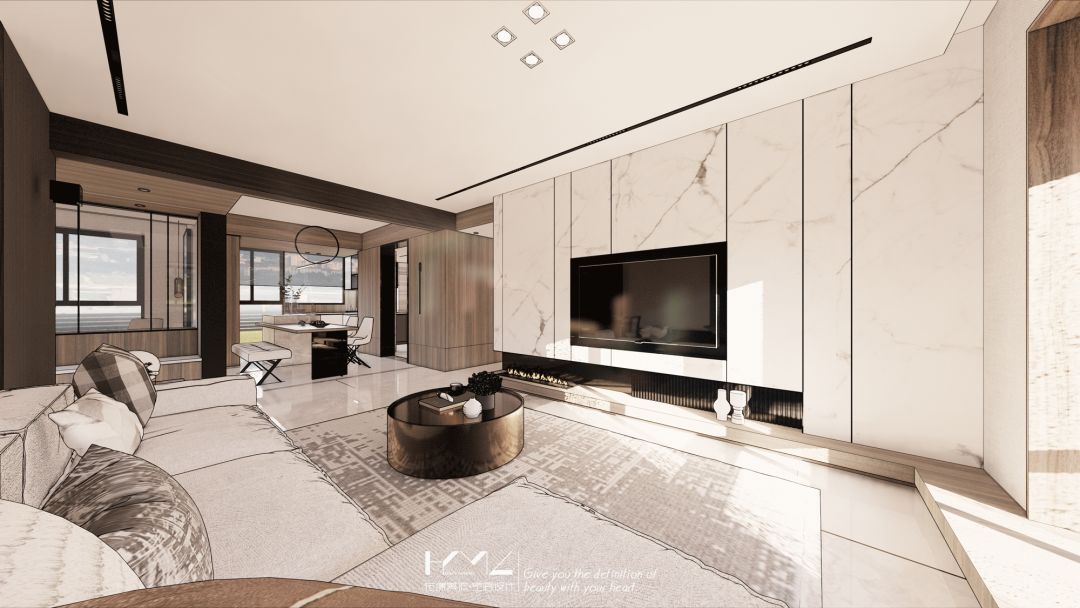 江苏泰州国宾一号,现代简约风的素雅之家-23