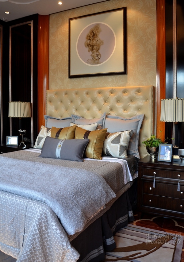 戴昆设计·苏州桃花源203样板间-9