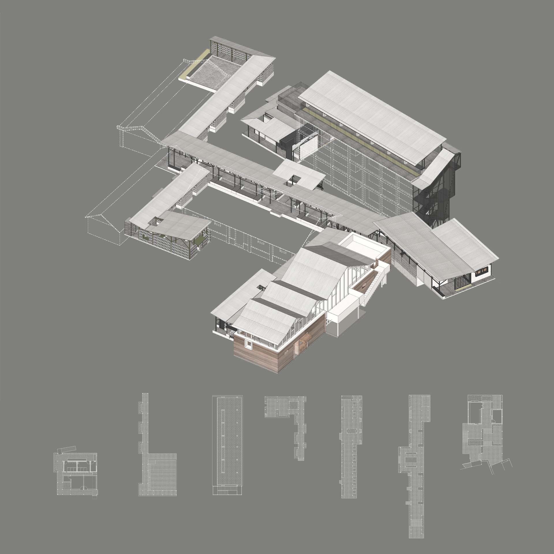 Rural Art Center in Qianfenxi Village / Atelier Sounding Architecture-39