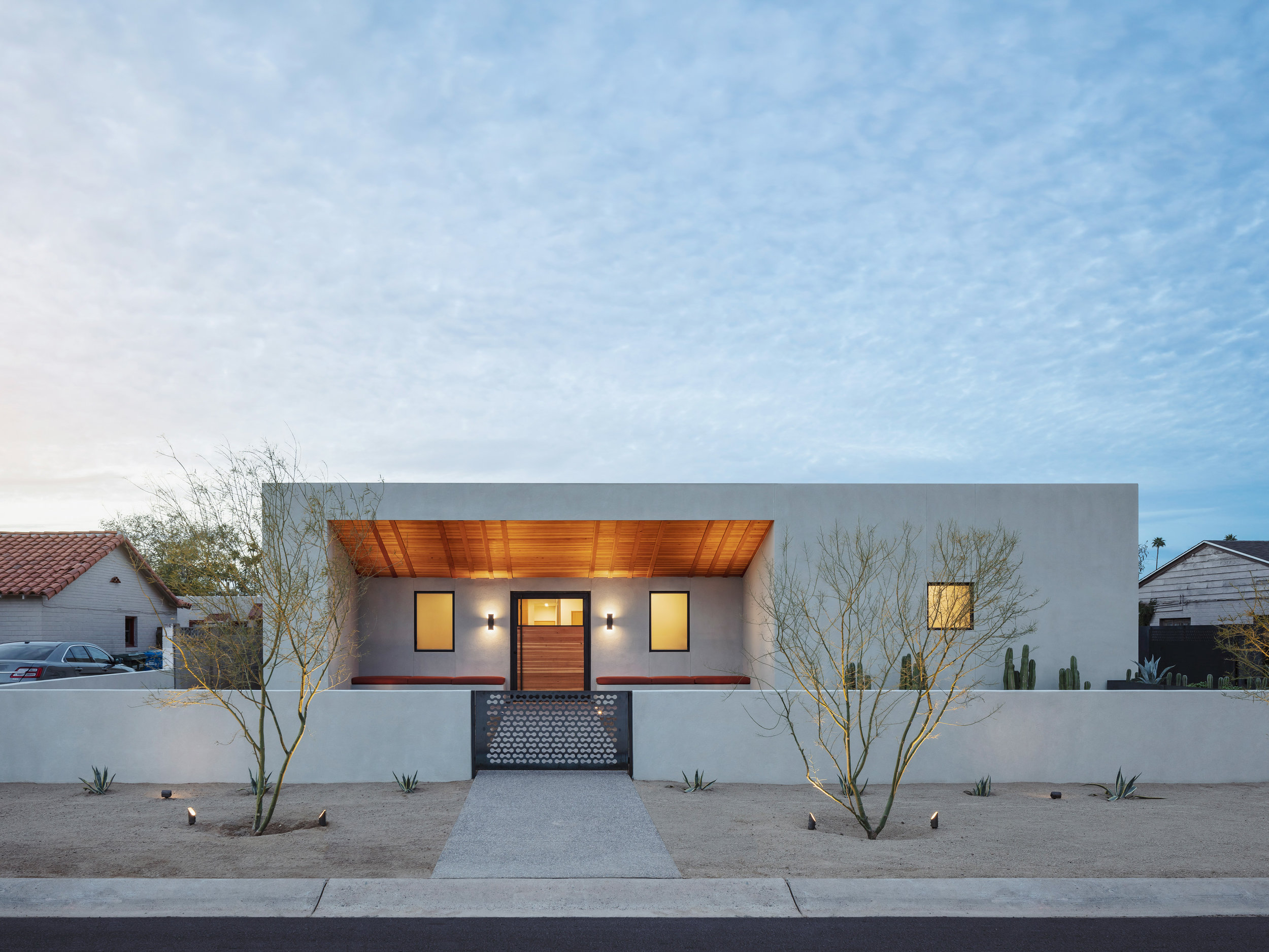 美国沙漠中的现代庭院别墅(2019)The Ranch Mine-40