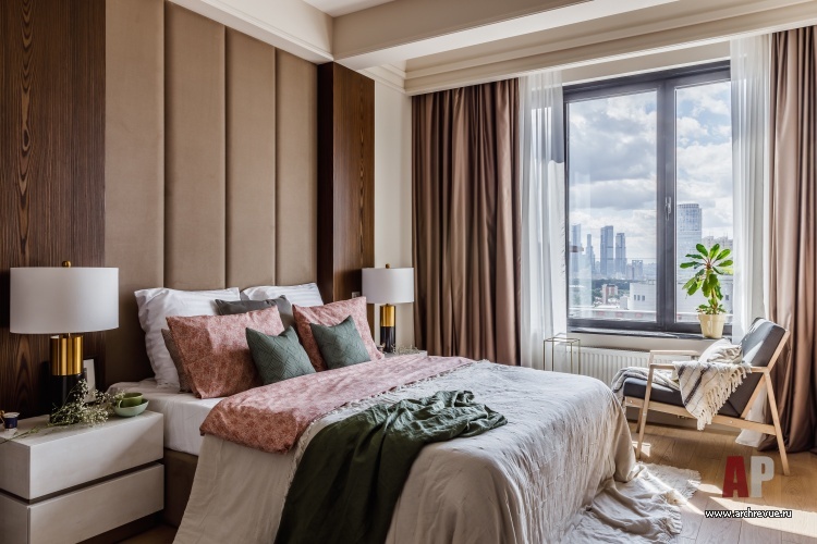 莫斯科“沙皇广场”小区带大露台三居室公寓设计丨俄罗斯莫斯科丨菲拉托娃·叶夫根尼娅-20