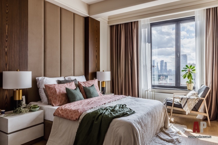 莫斯科“沙皇广场”小区带大露台三居室公寓设计丨俄罗斯莫斯科丨菲拉托娃·叶夫根尼娅-20