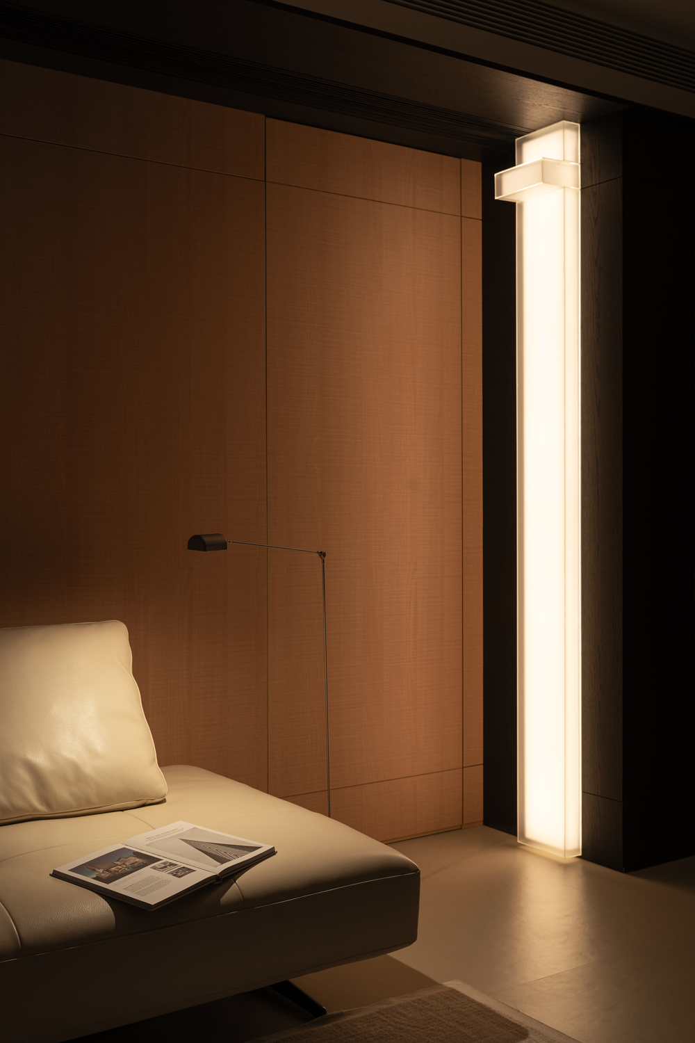 逅界空间设计|暗调里的松弛感-45