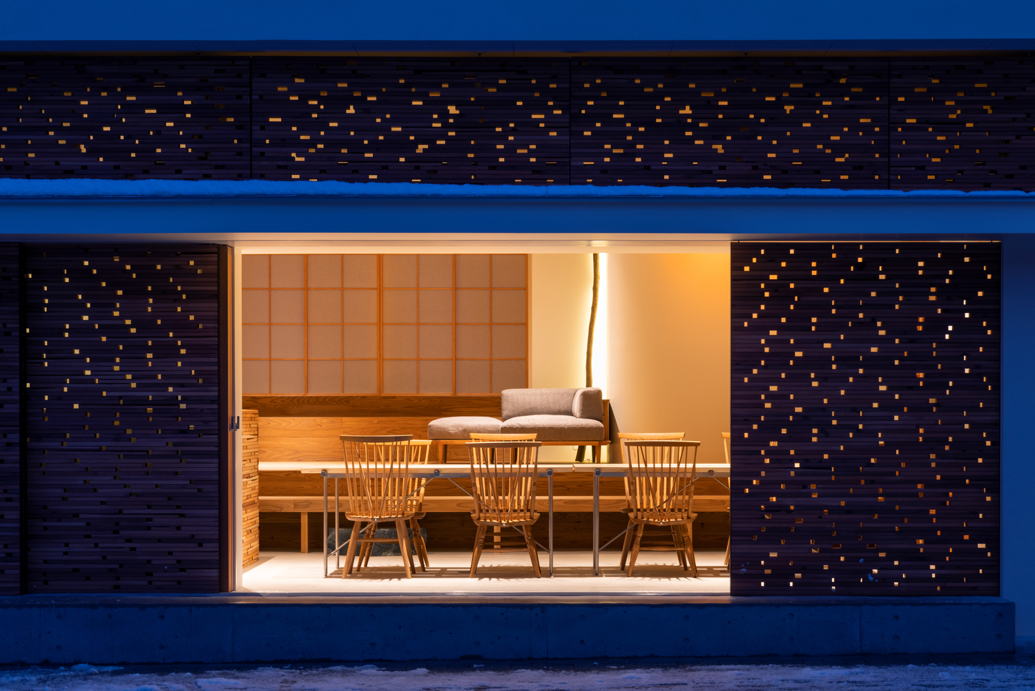 融合地域特色的“微小建筑”酒店丨日本丨Kraft Architects-36