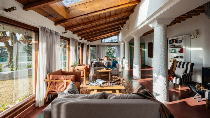 Landour的150年英殖民时期传教所改造住宅丨新德里EDC Space建筑,室内与造型公司-2