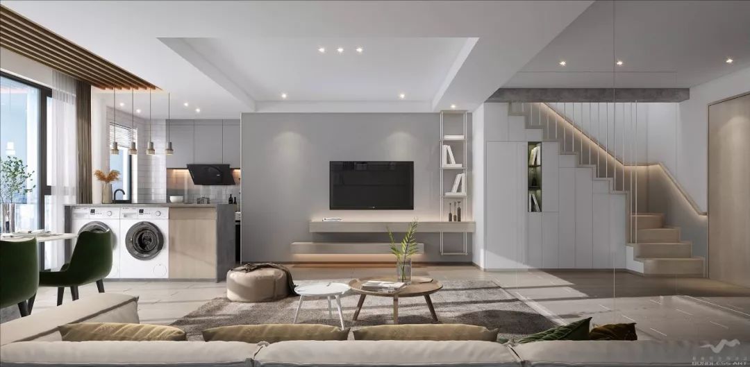 诗与远方 | 深圳博林天瑞复式私宅设计-15