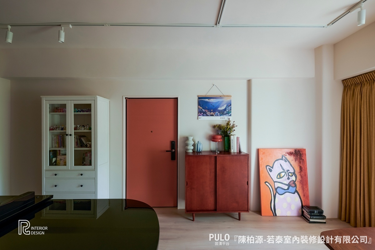 台北19坪老屋翻新,自由热情的南洋风设计丨中国台北丨若泰室内装修设计有限公司 陈柏源-1