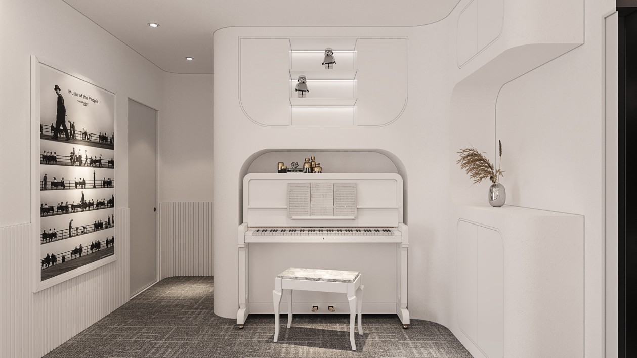 越南女设计师作品--两套不同调性的方案！-13