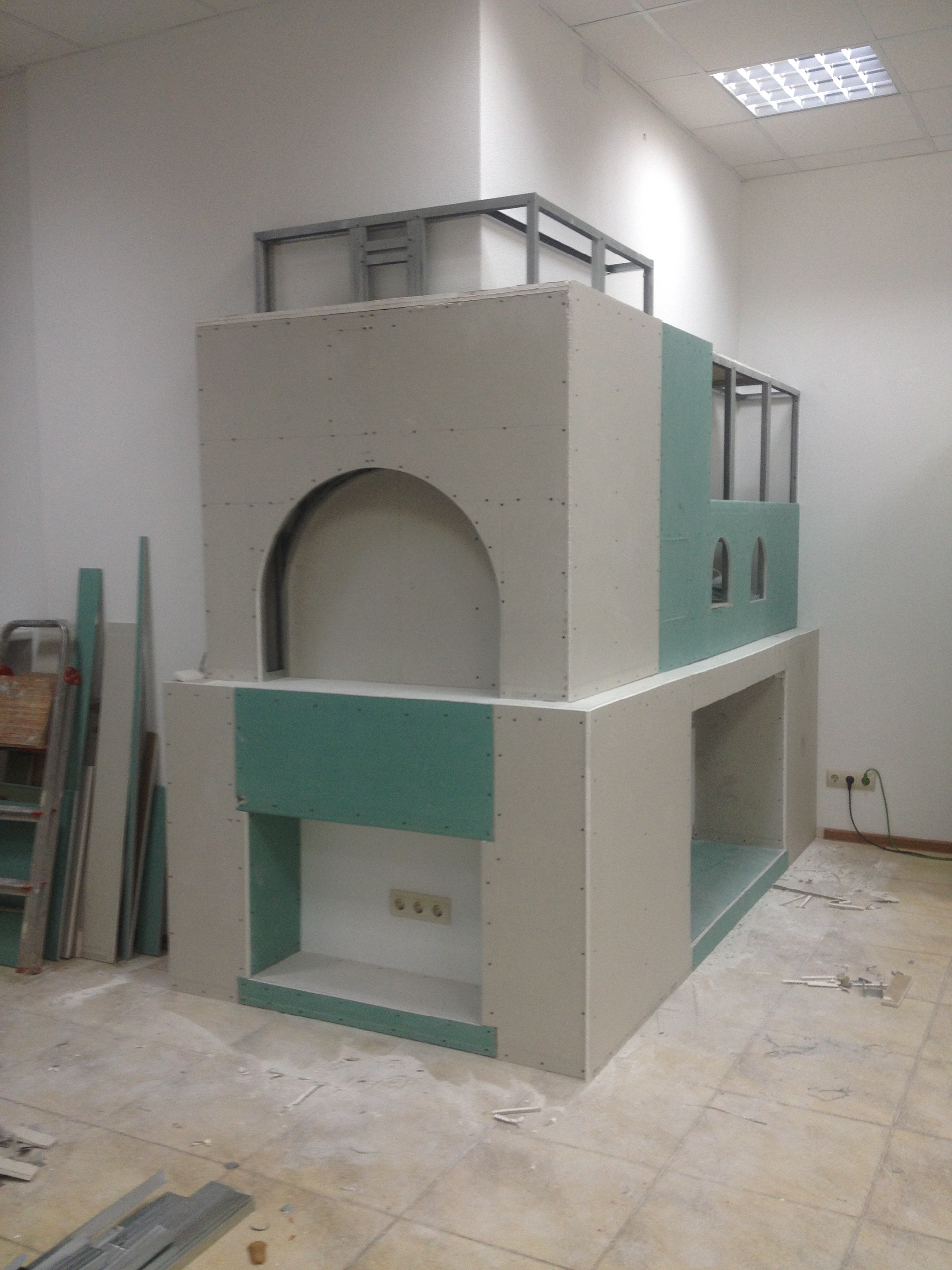 DIY 仿制俄罗斯燃木炉-21