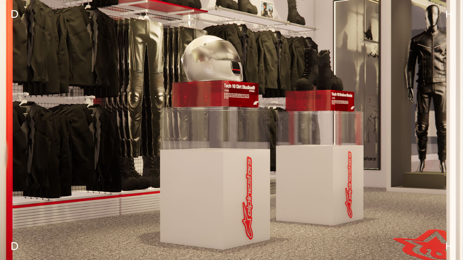 FERIA DE LAS DOS RUEDAS AKT展会展位设计-28