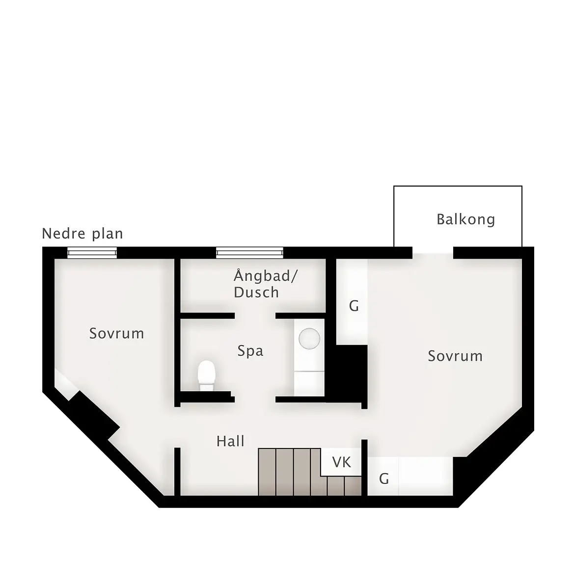 斯堪的纳维亚风跃层住宅 | 楼梯游戏激活空间-16