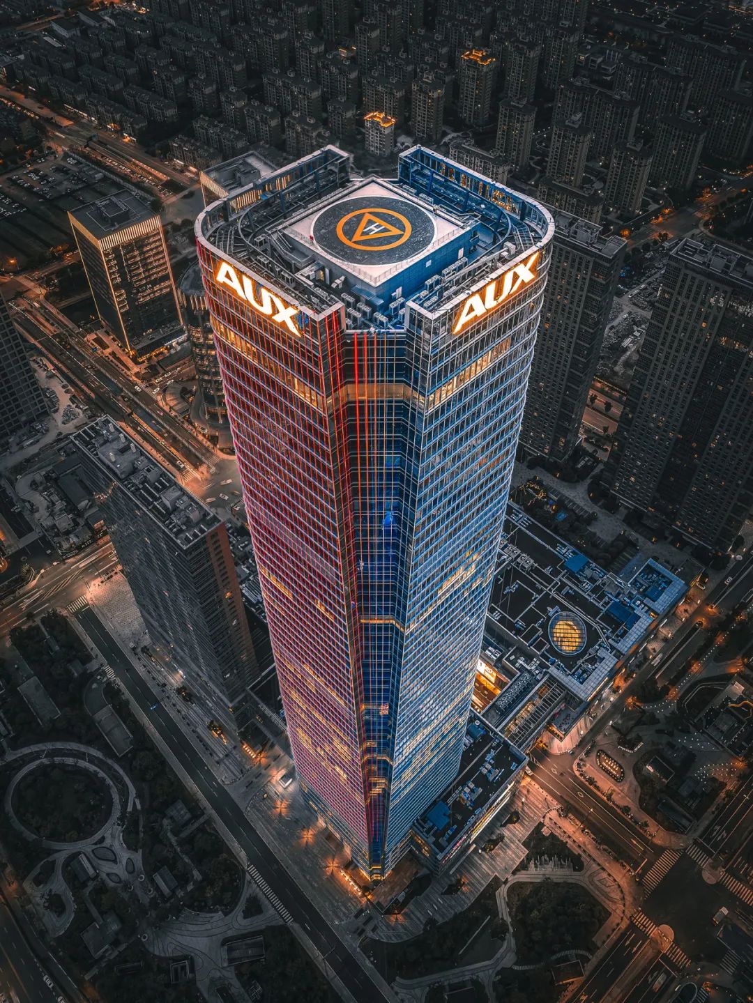 杭州奥克斯未来中心丨中国杭州丨浙江省建筑设计研究院,中国建筑上海设计研究院-12