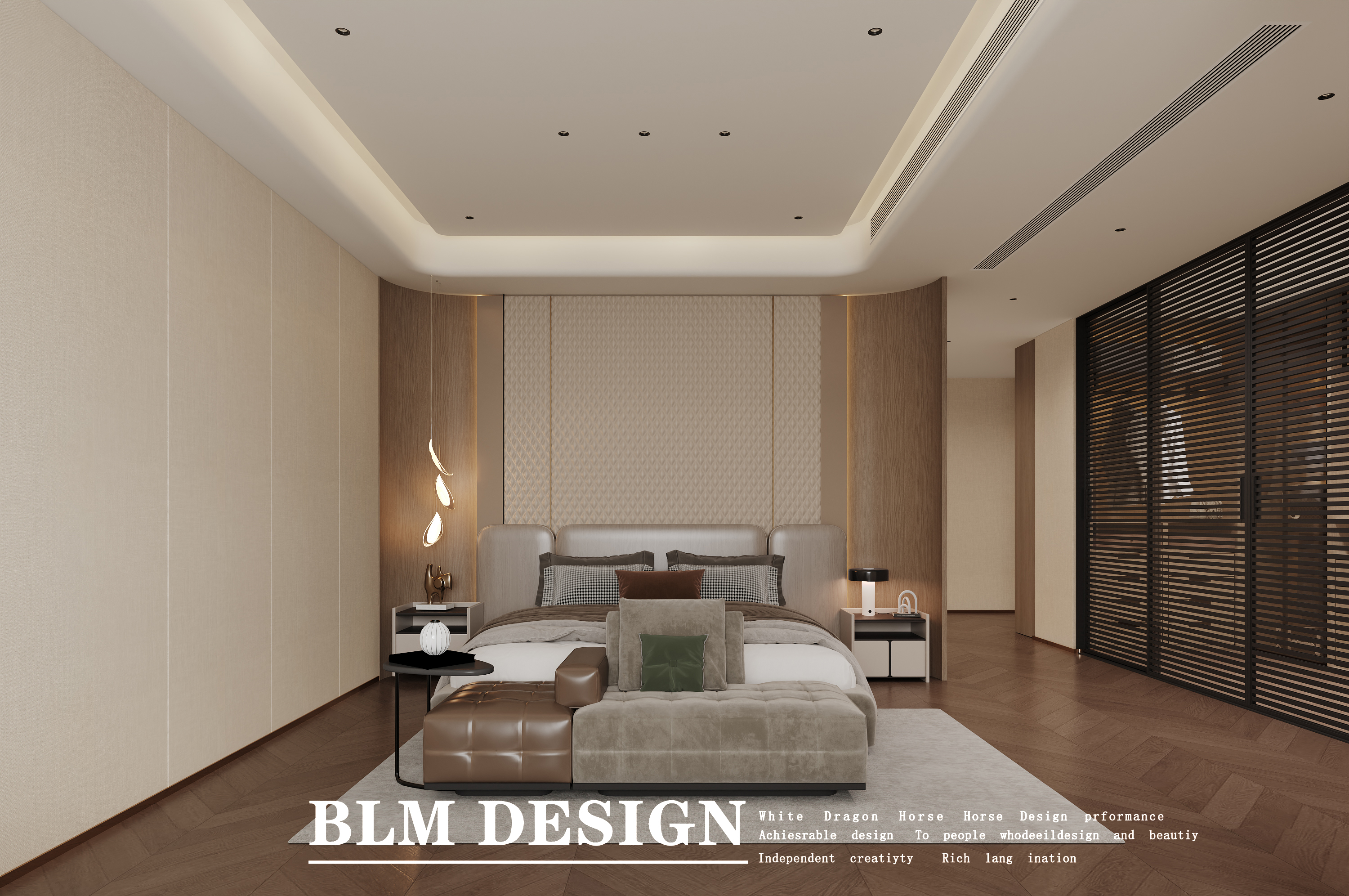 新中式白龙马效果图设计制作-4