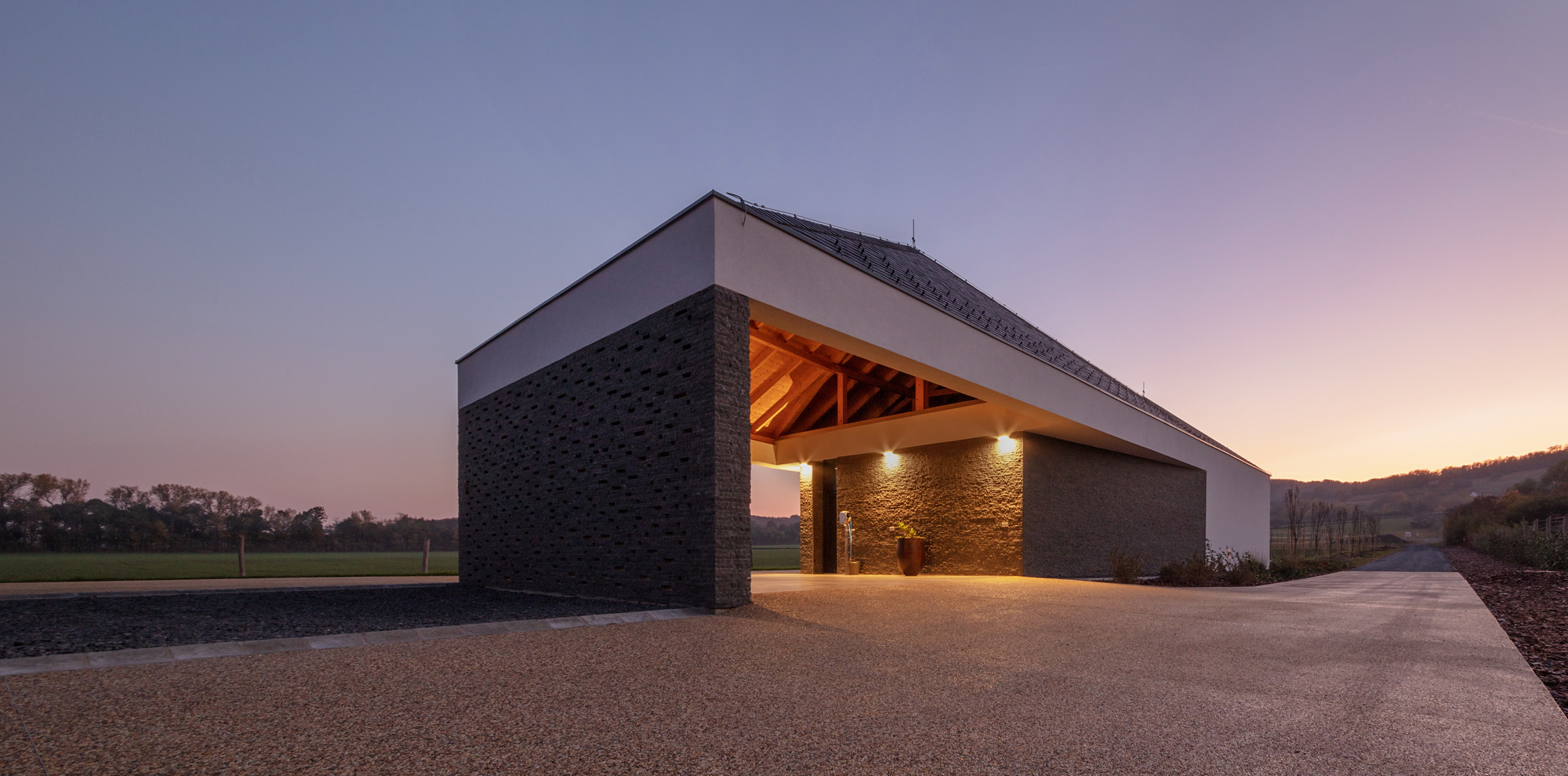 酿酒师之家丨匈牙利丨SAGRA Architects-37