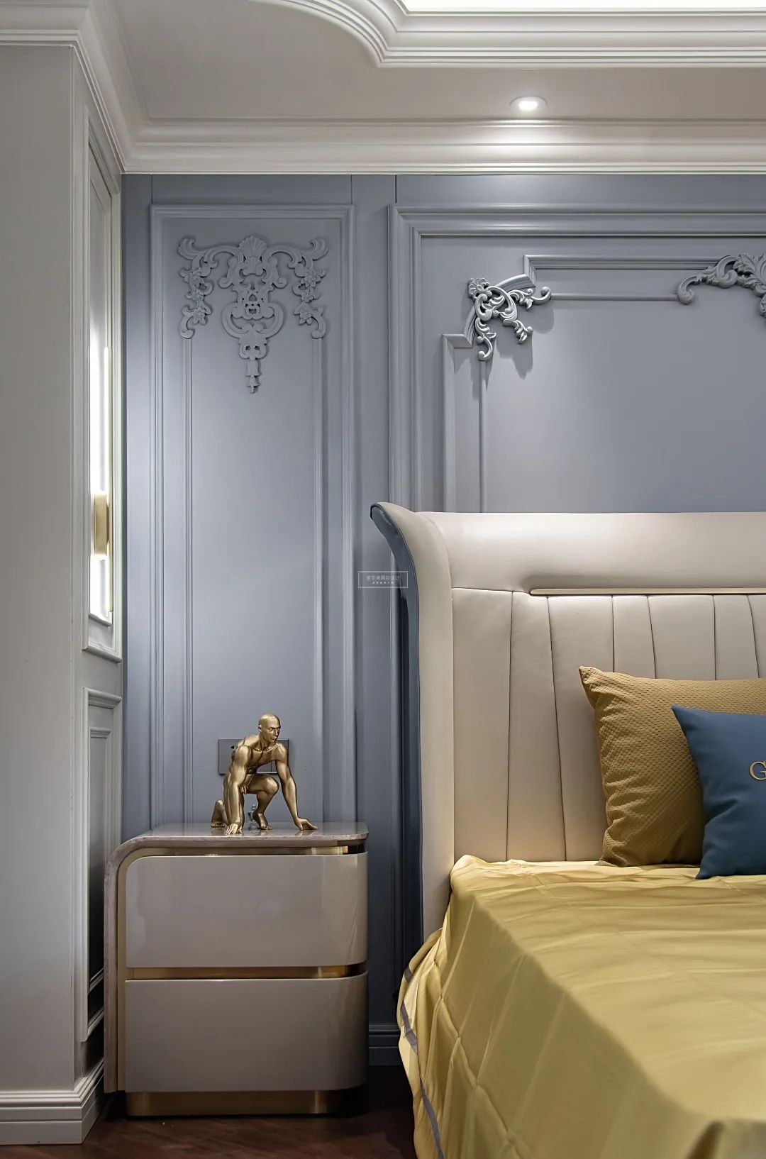 星体花园法式轻奢别墅设计丨紫苹果装饰集团-45