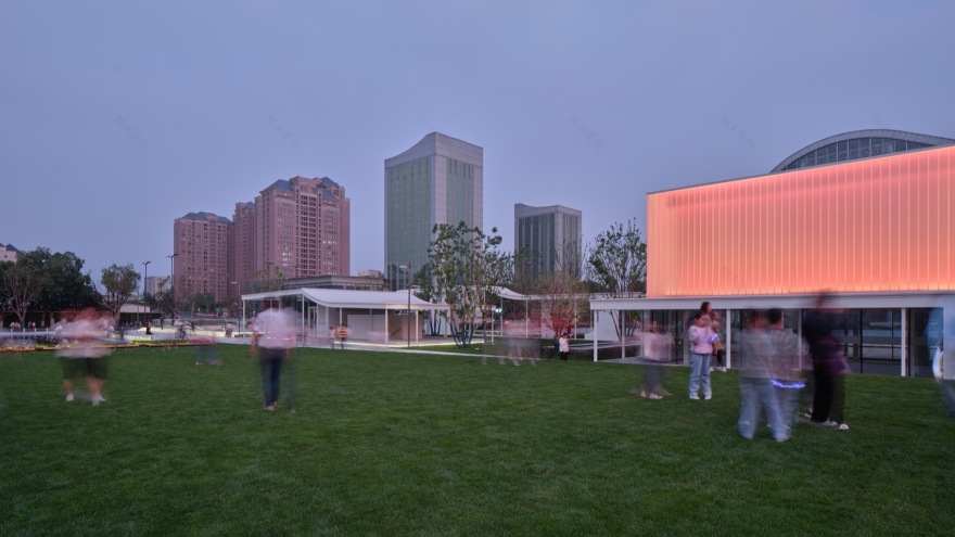 昆山城市广场地上景观建筑丨中国江苏丨上海大舟建筑设计事务所-70