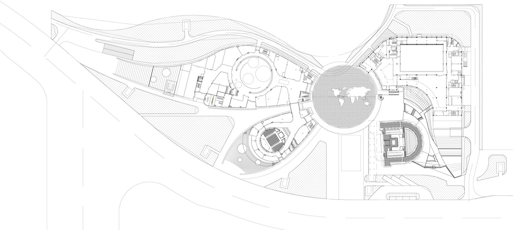 梅州两馆一场项目（城市展览馆,科技馆）丨中国梅州丨华南理工大学建筑设计研究院有限公司孙一民工作室-93