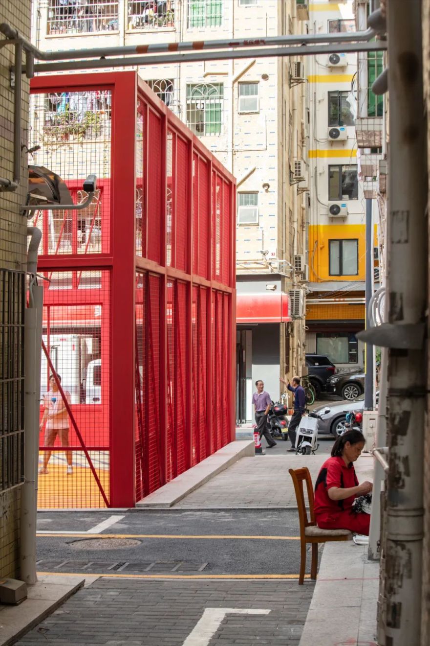 深圳元芬村燃篮球场丨中国深圳丨ATMOperation-38