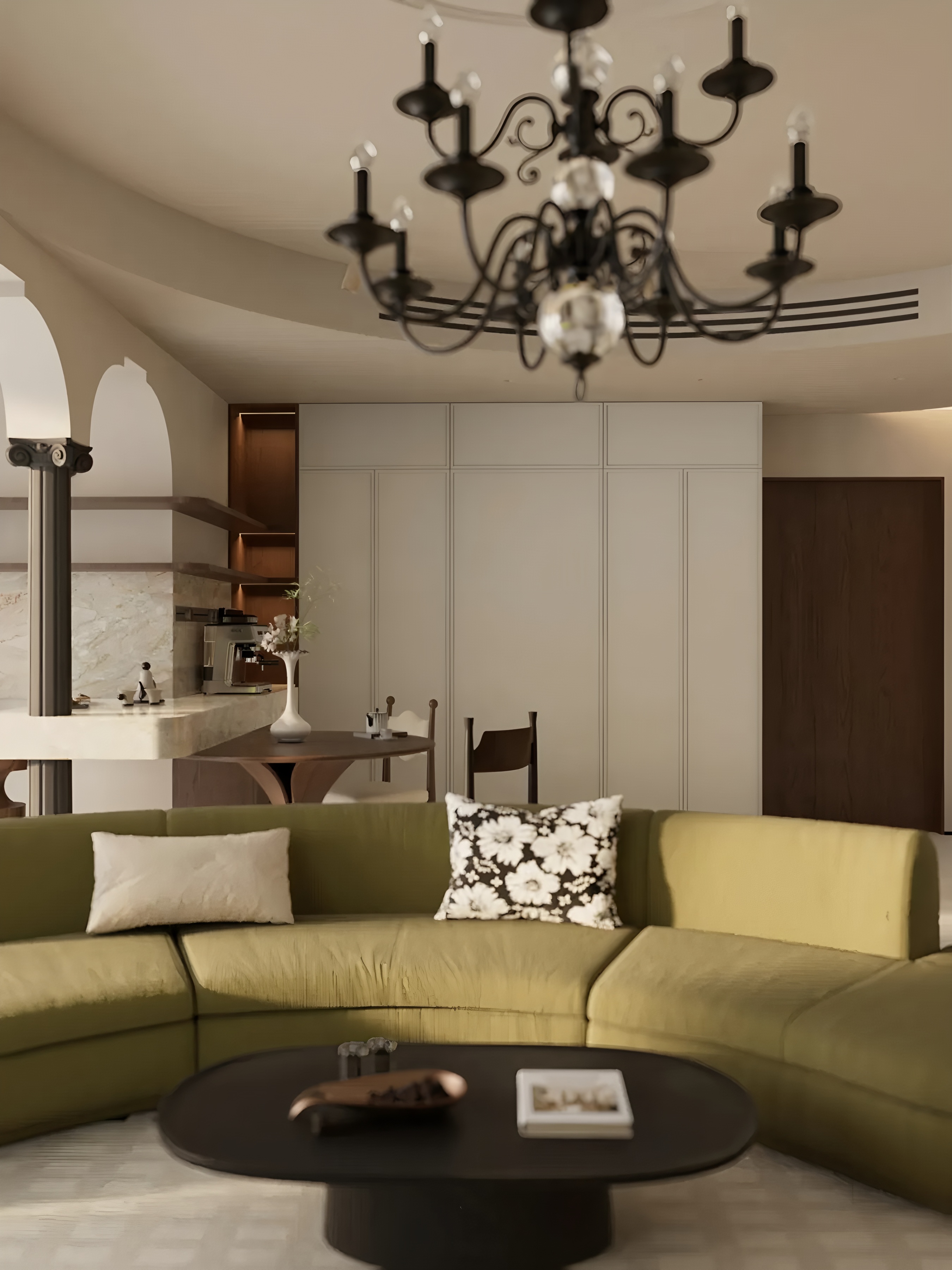 四川132 m²江南里丨中国四川丨宅南空间设计事务所-0