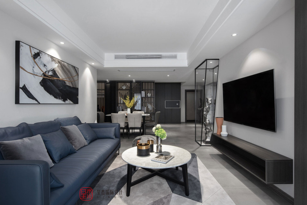 边界空间 · 现代简约的艺术之家-14