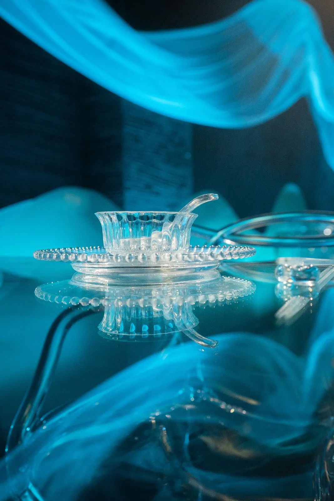 重庆 600㎡概念餐厅“云兮”水墨云雾的梦幻空间-25