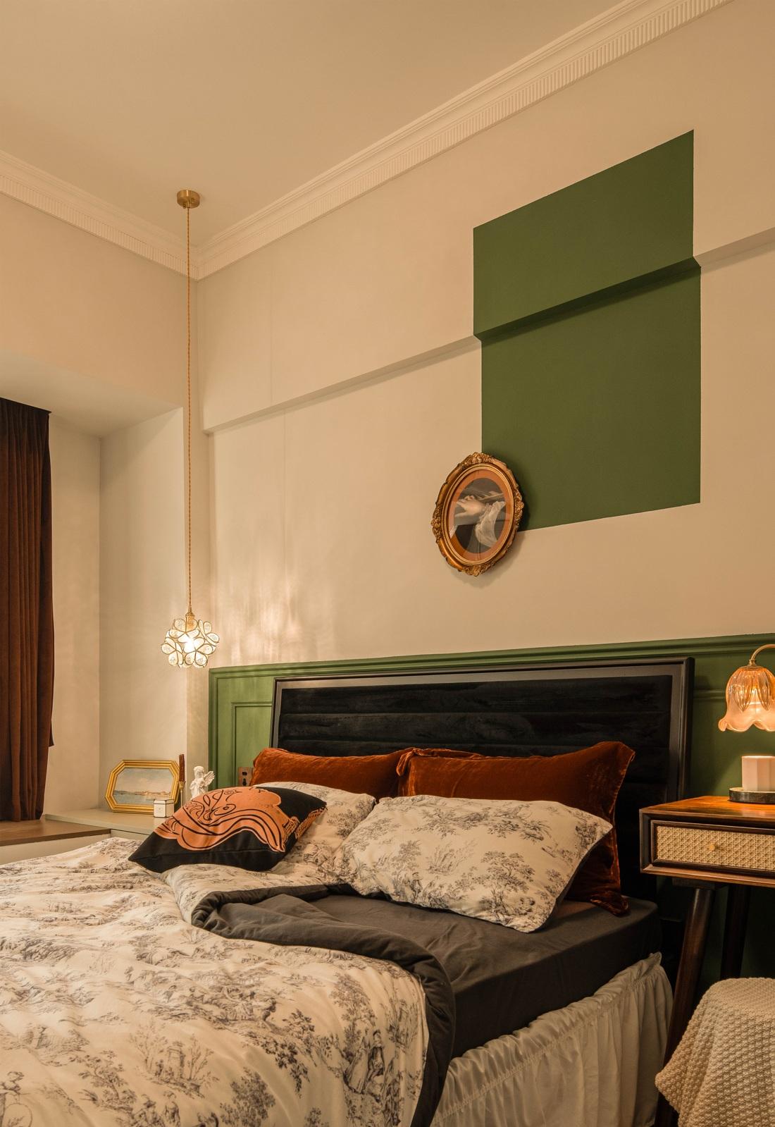 庄园浪漫 · 90 后海归女孩的复古精致小两室公寓设计-33