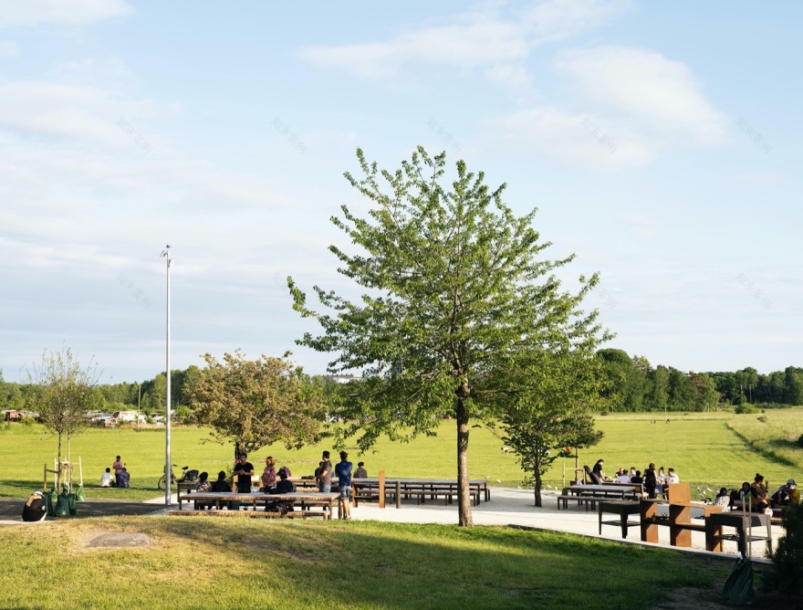 Husby 烧烤区户外空间设计丨瑞典斯德哥尔摩丨LAND Arkitektur-22