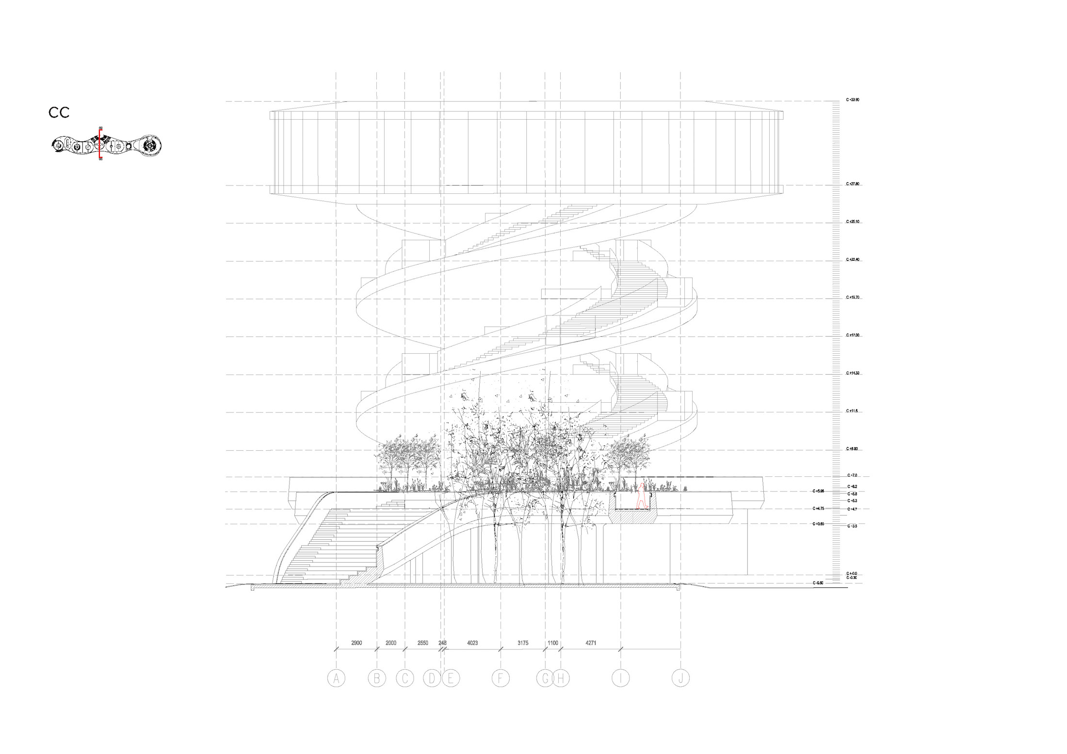 南昌象湖湿地公园鸟屿浮云观景塔丨中国南昌丨Nordic Office of Architecture-44