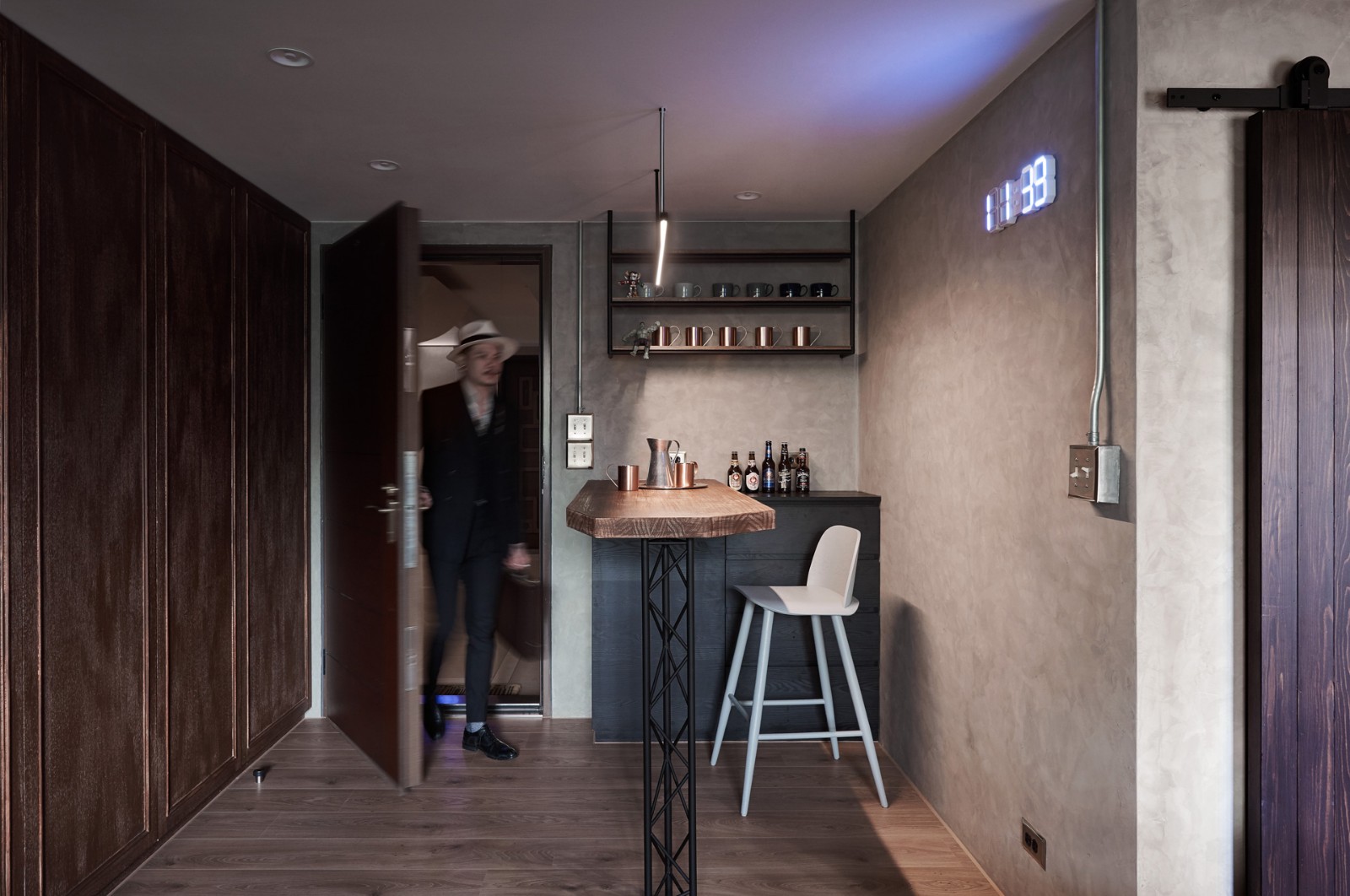 J House 古味男士公寓  怀特设计-8